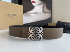 LOEWE Belt – 40mm Stainless Steel Logo Buckle