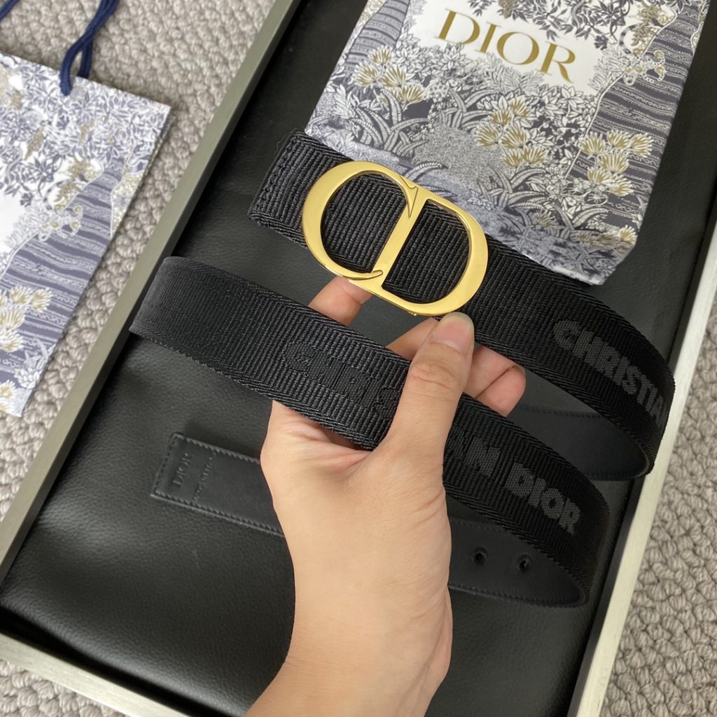 Dior Belt – 3.5cm Premium French Leather, Exceptional Quality