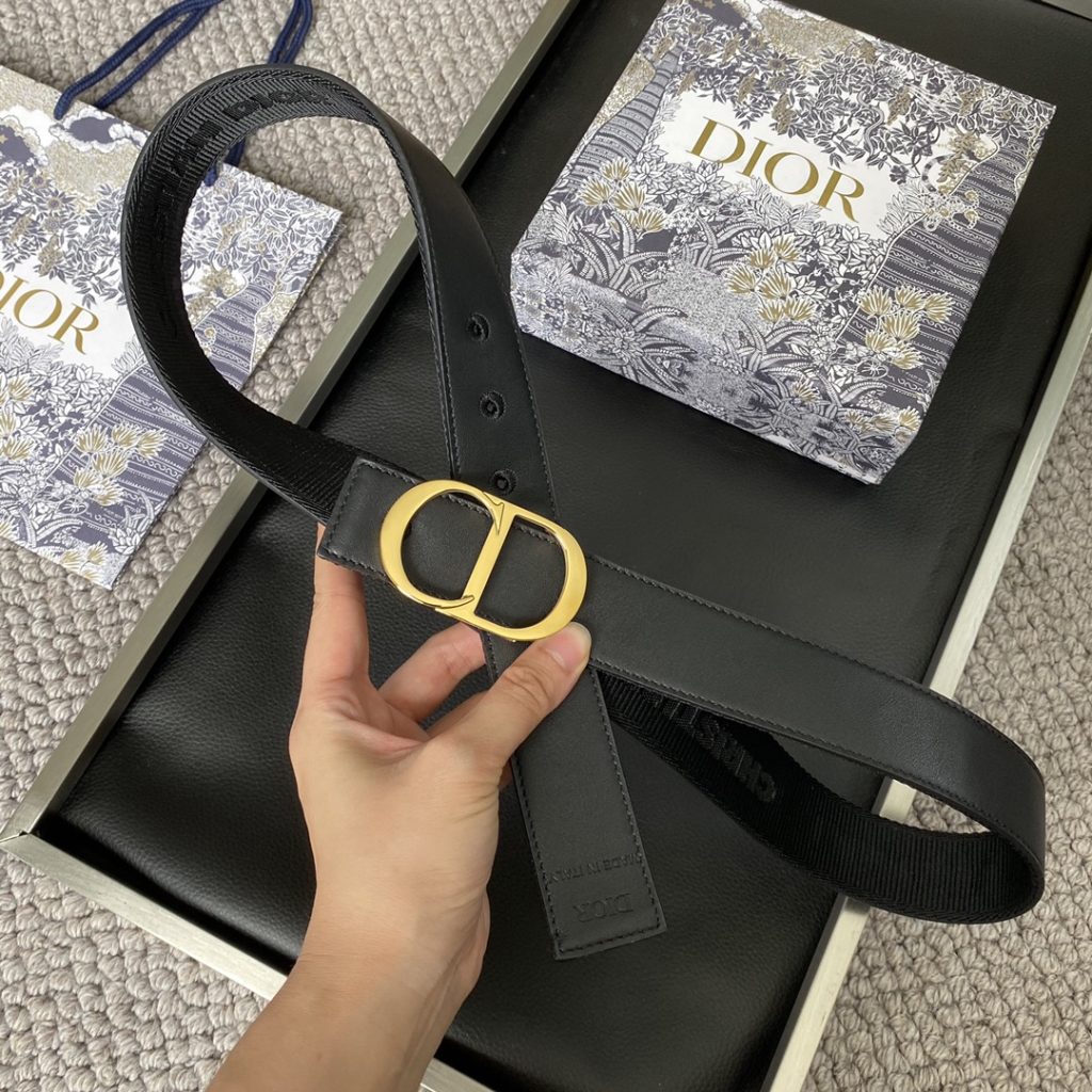 Dior Belt – 3.5cm Premium French Leather, Exceptional Quality