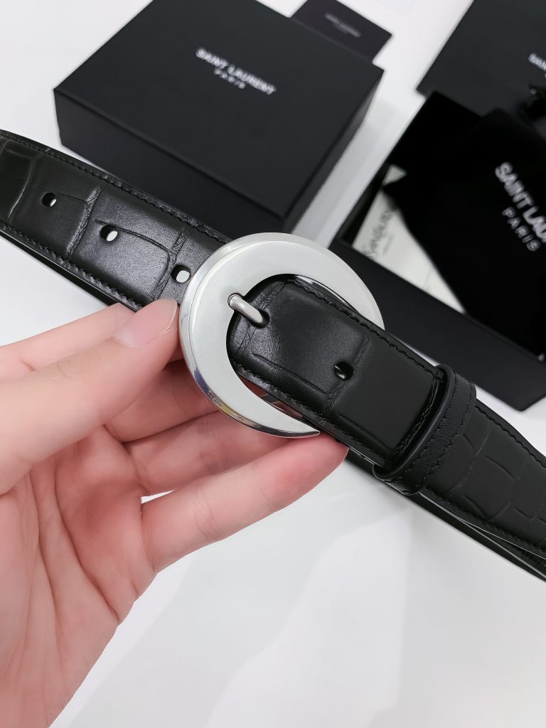 Saint Laurent Minimalist Belt – 3.0cm