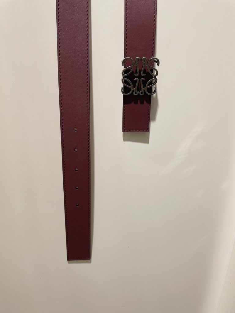 LOEWE New Release – 3.5cm Gold-Tone Unisex Belt