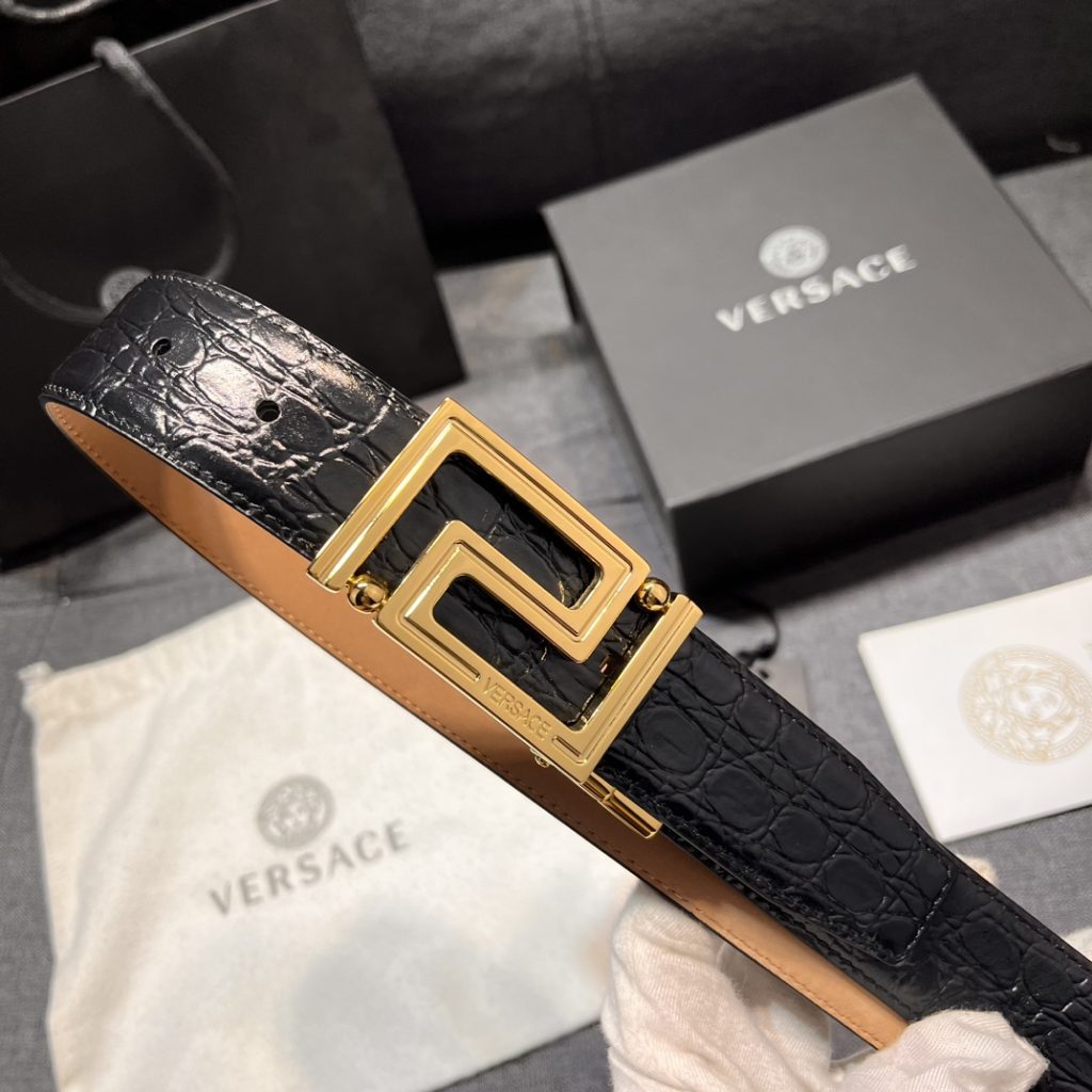 Versace Reversible Belt – 3.5 cm Wide