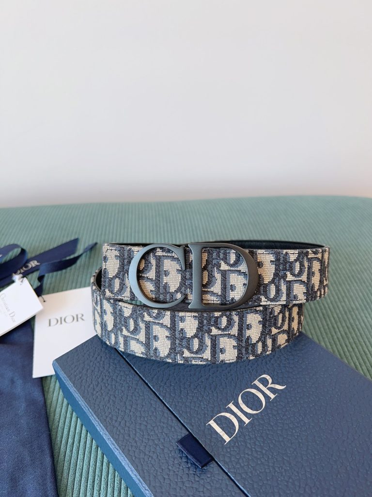 Dior Belt – 3.5cm Premium French Leather, Exceptional Quality