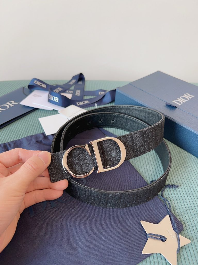 Dior Belt – 3.5cm Premium French Leather, Exceptional Quality