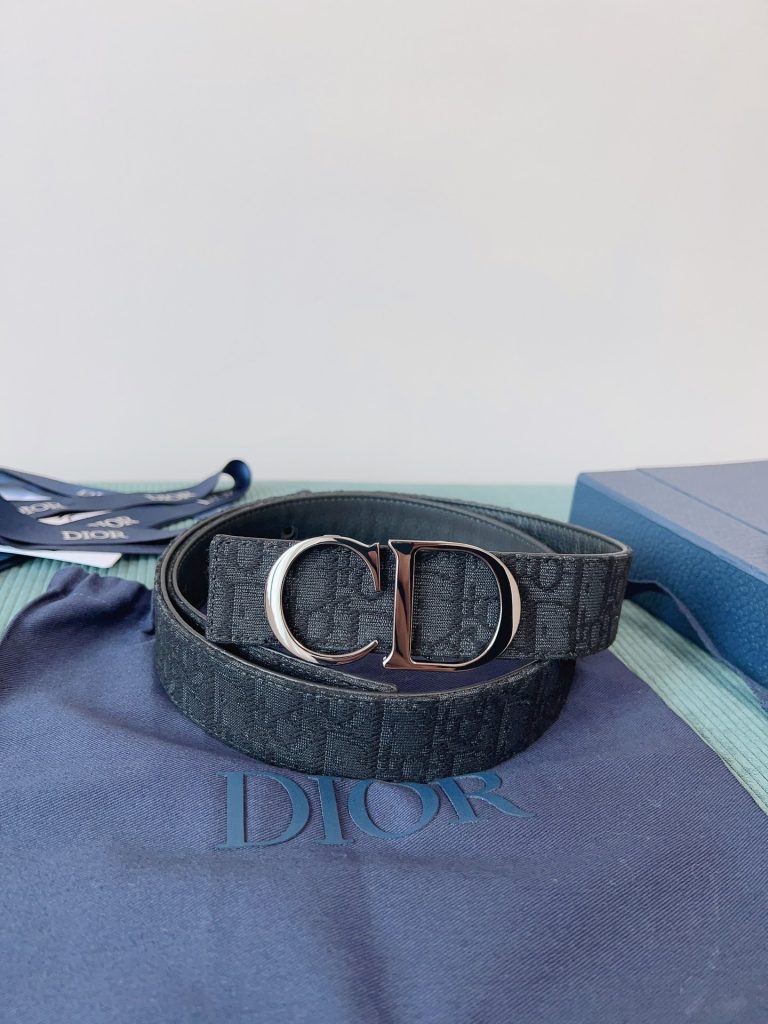 Dior Belt – 3.5cm Premium French Leather, Exceptional Quality