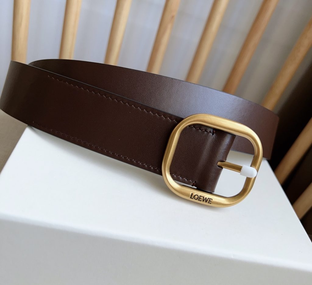 LOEWE Belt – Double-Sided 2.8cm Smooth Leather