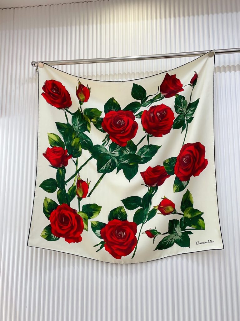 Dior top-quality twill silk square scarf