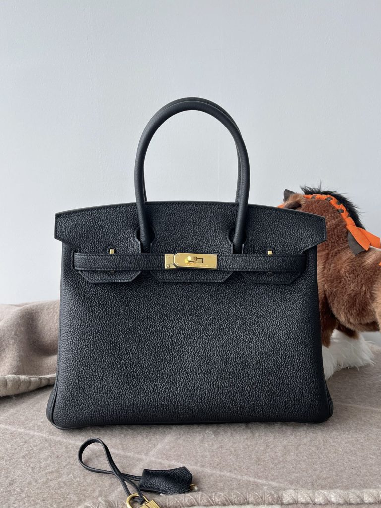 Birkin 30CM TOGO 89 Noir GHW