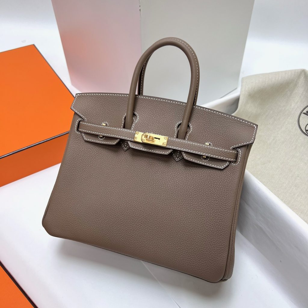 Birkin 25CM TOGO 18 Etoupe GHW