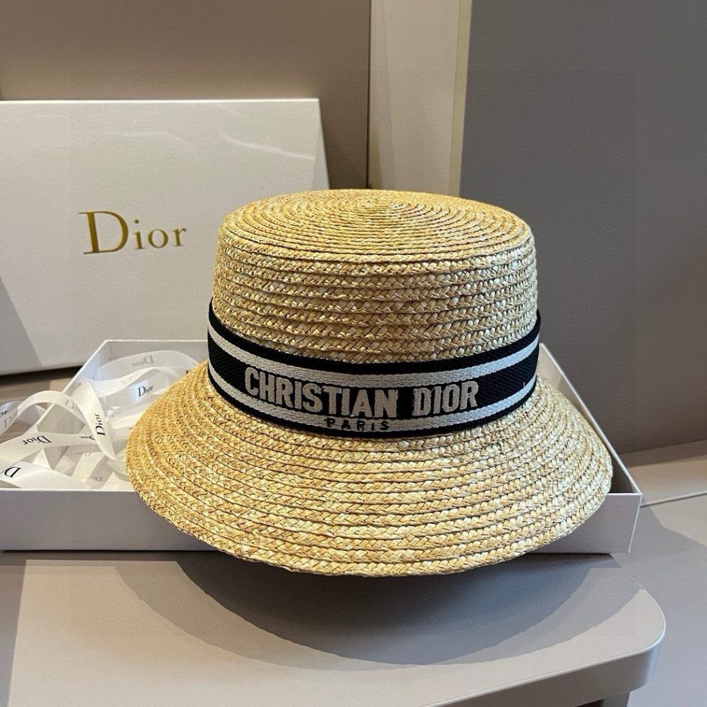 Dior Official Wheat Straw Hat