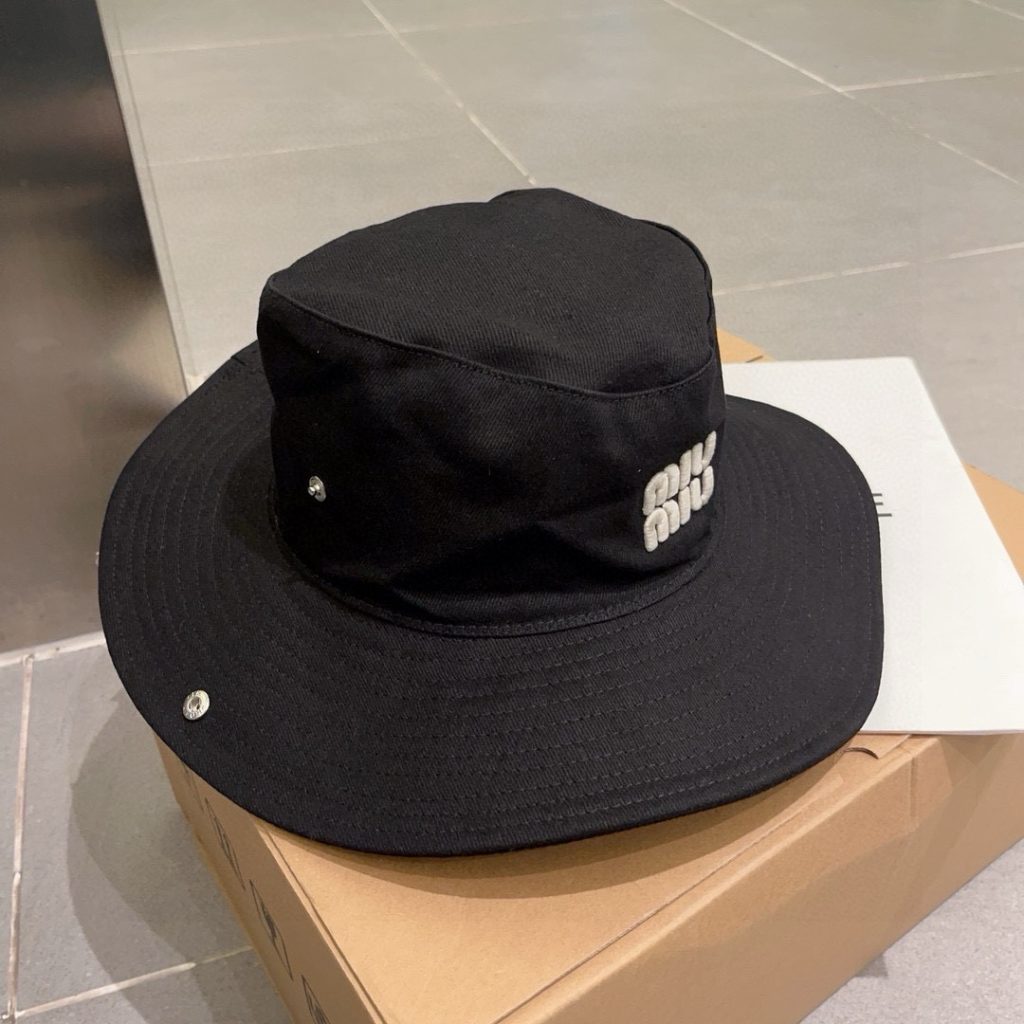 Miu Miu Denim Fisherman Hat