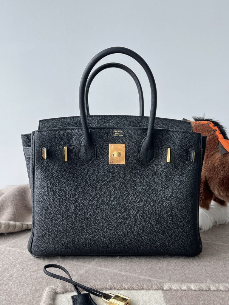 Birkin 30CM TOGO 89 Noir GHW