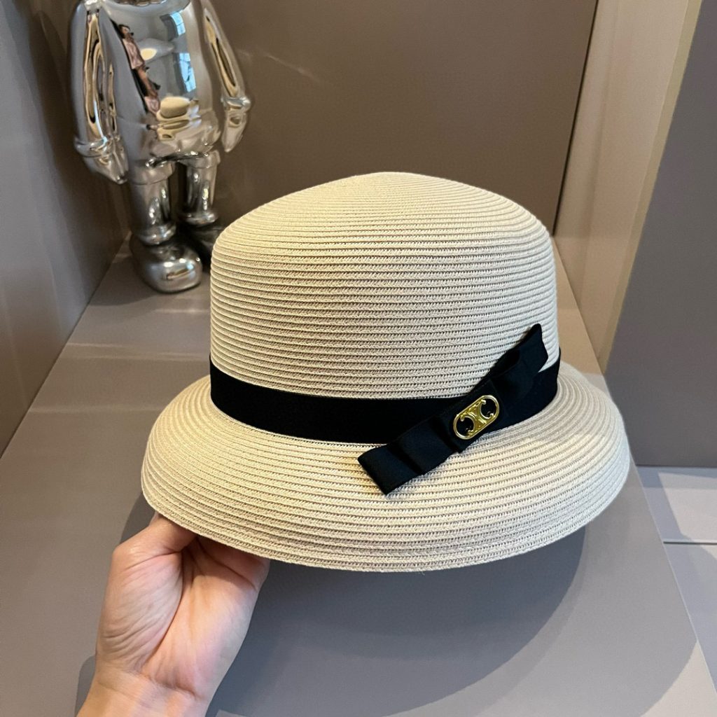 Celine New Lantern Straw Hat