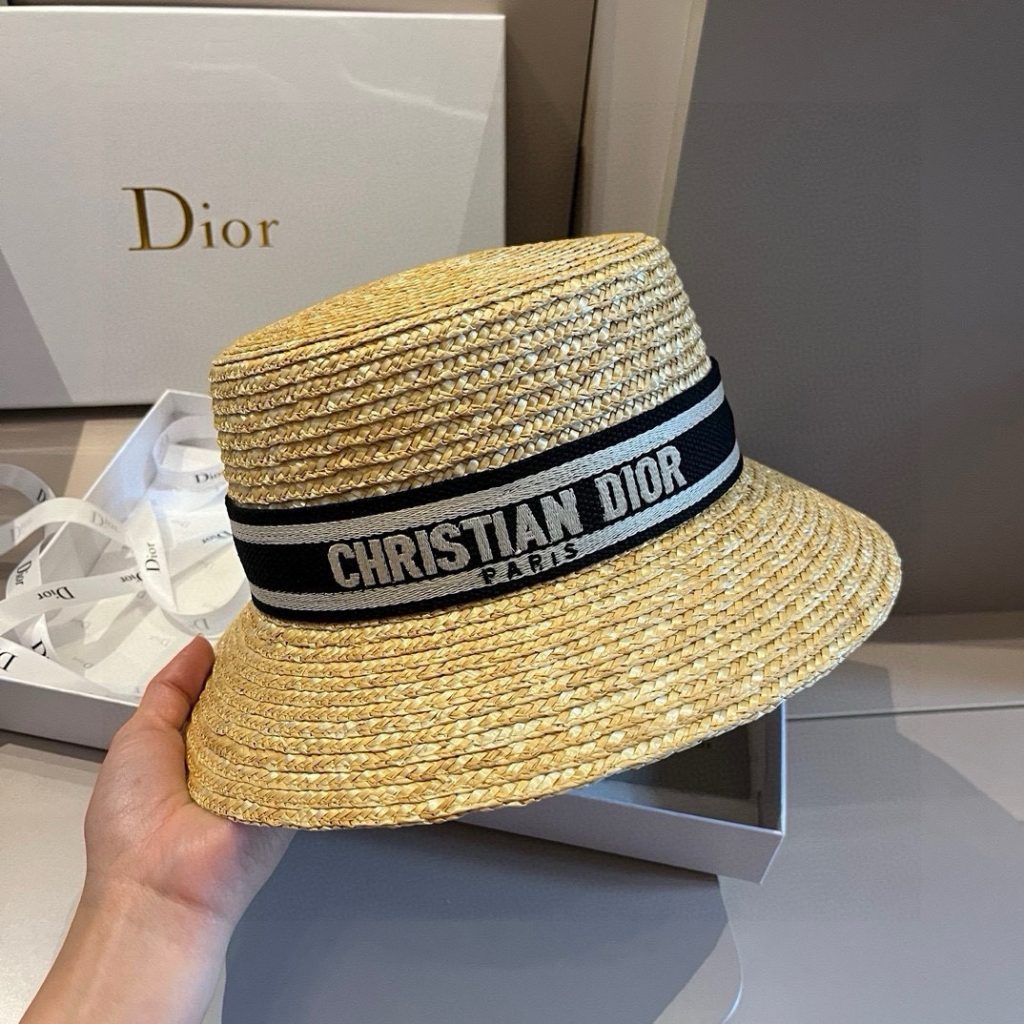 Dior Official Wheat Straw Hat