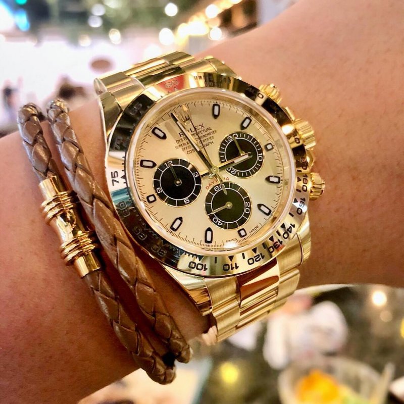 Rolex Daytona 18k Yellow Gold Oyster 40 mm 116508